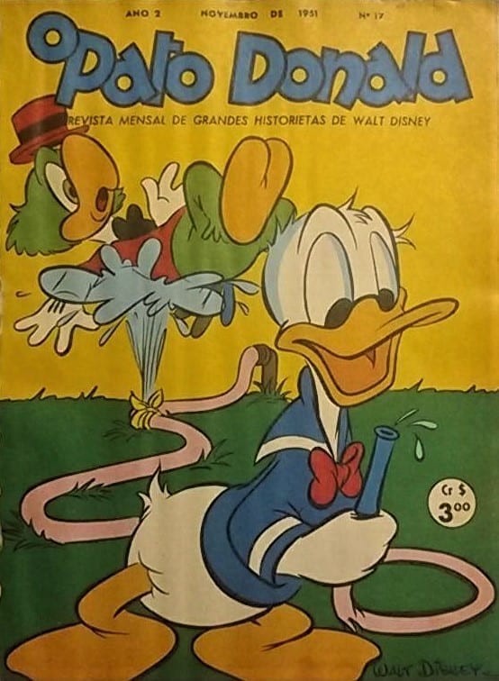 O Pato Donald Fac Símile Reedição pela Abril em 1988 17 Excelsior