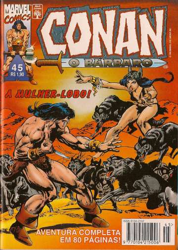 Conan, O Bárbaro Abril 45