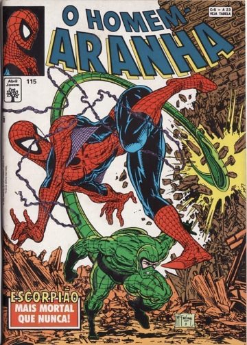 O Homem-Aranha Abril (1ª Série) 115