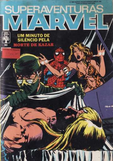 Superaventuras Marvel Abril 90