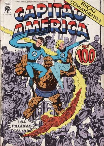 Capitão América Abril 100