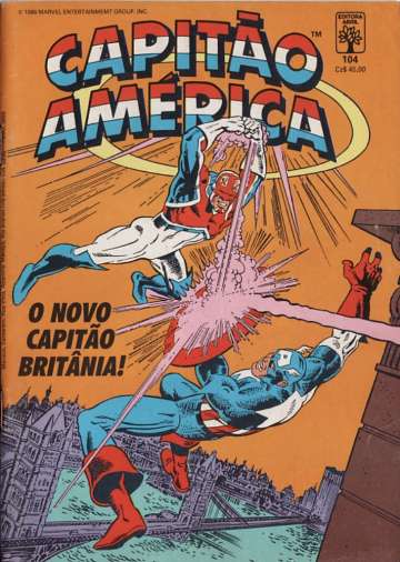 Capitão América Abril 104