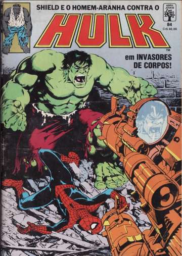 O Incrível Hulk Abril 84