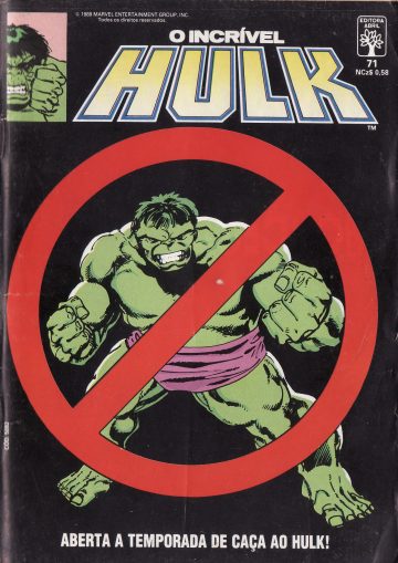 O Incrível Hulk Abril 71