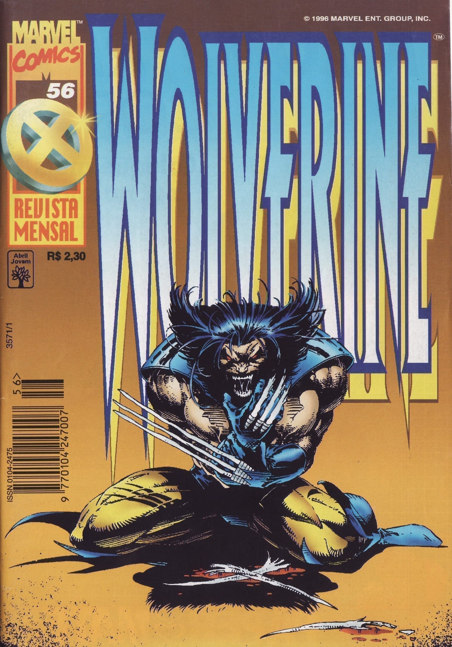 Wolverine Abril 56 — Excelsior Comic Shop