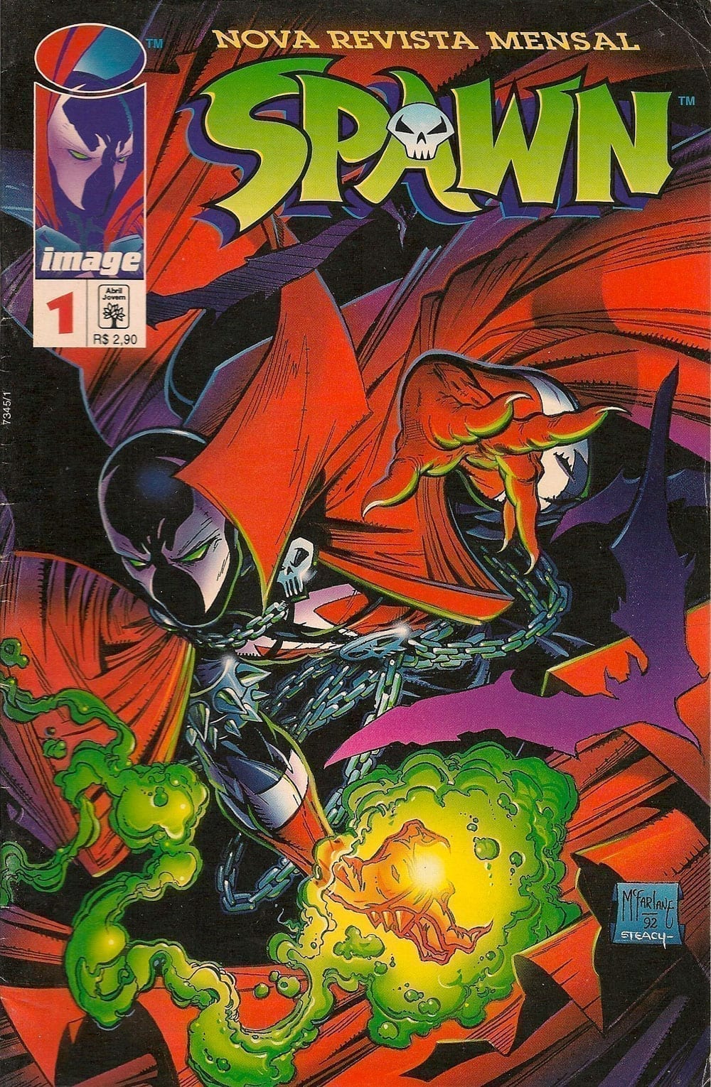 SPAWN エクスクルーシブ hanging SPAWN ASTRO ZOMBIES | McFARLANE SPAWN 27 コレクターズクラブ限定 HANGING