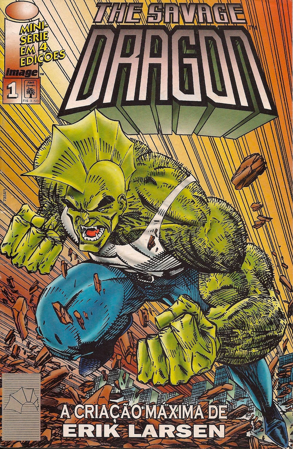 SAVAGE DRAGON - UNIDOS Nº 01 - Mythos Editora - Revista HQ - Magazine Luiza