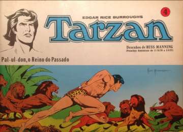 Tarzan - Pranchas Dominicais Russ Manning (Ebal) 4