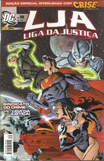 Liga da Justiça Panini 1ª Série 39