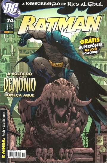 Batman Panini 1ª Série - com Pôster Incluso 74