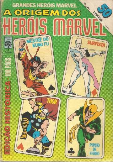 Grandes Heróis Marvel - 1ª Série - A Origem dos Heróis Marvel 3