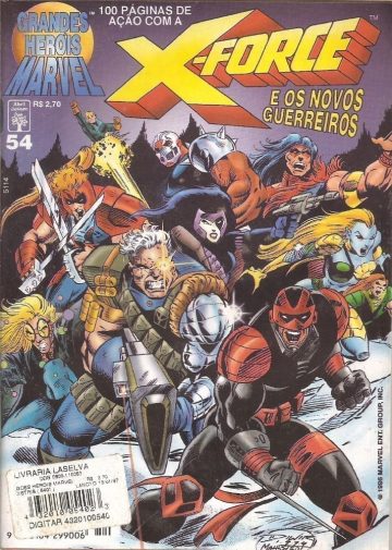 Grandes Heróis Marvel - 1ª Série - X-Force E Os Novos Guerreiros 54