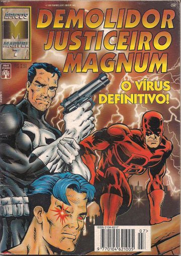 Épicos Marvel 7 - Demolidor, Justiceiro, Magnum: O Vírus Definitivo