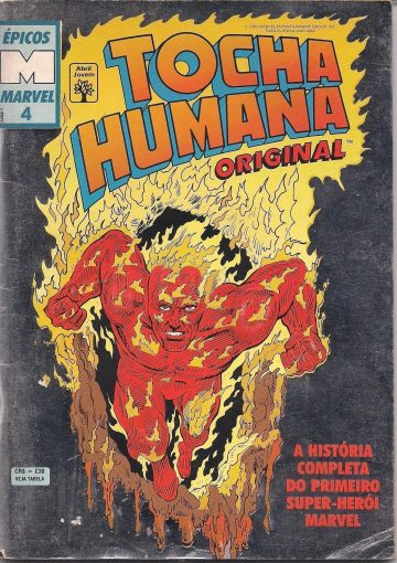 Épicos Marvel 4 - Tocha Humana Original