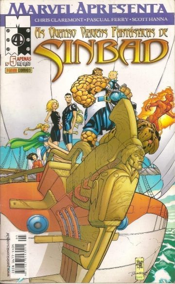 Marvel Apresenta 5 - Quarteto Fantástico: As Quatro Viagens Fantásticas de Sinbad