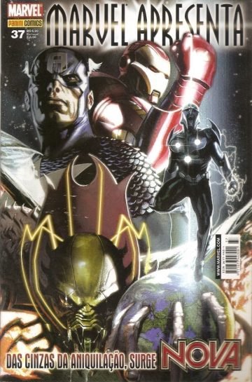 Marvel Apresenta - Das Cinzas da Aniquilação, surge Nova 37
