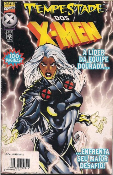 Tempestade dos X-Men 1  [Danificado: Lateral Machucada, Usado]