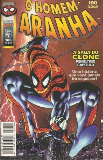 O Homem-Aranha Abril (1ª Série) 186