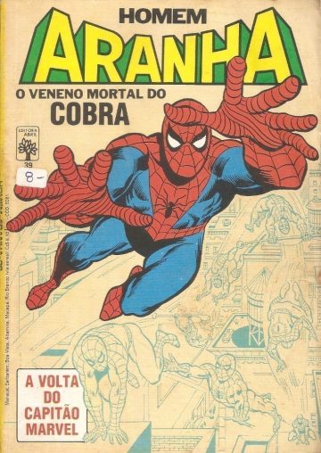 O Homem-Aranha Abril (1ª Série) 39