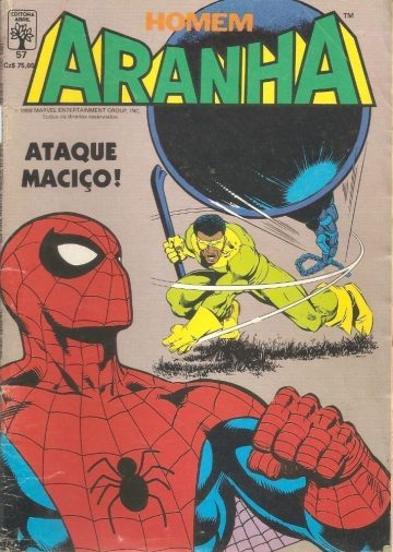 O Homem-Aranha Abril (1ª Série) 57
