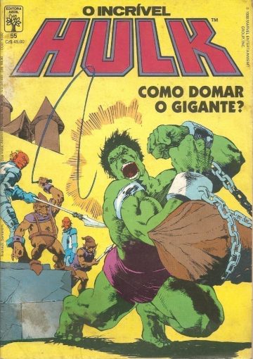 O Incrível Hulk Abril 55