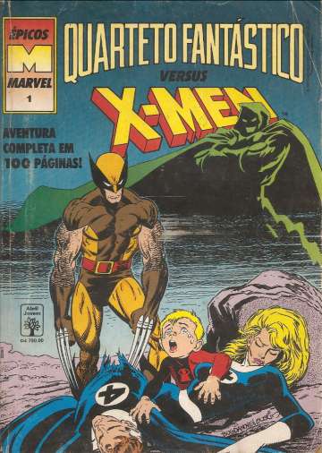 Épicos Marvel 1 - Quarteto Fantástico versus X-Men