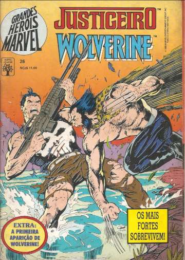 Grandes Heróis Marvel - 1ª Série - Justiceiro & Wolverine - Os Mais Fortes Sobrevivem 26