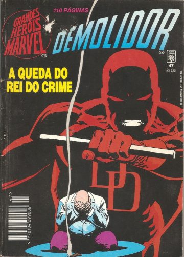 Grandes Heróis Marvel - 1ª Série 47 - Demolidor - A Queda do Rei do Crime