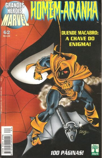 Grandes Heróis Marvel - 1ª Série 62 - Homem-Aranha - Duende Macabro: A Chave do Enigma