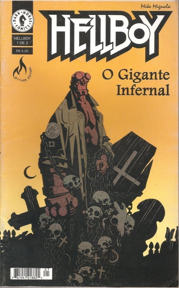<span>Hellboy (Minissérie) – O Gigante Infernal 1</span>