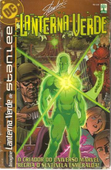Imagine Lanterna Verde de Stan Lee