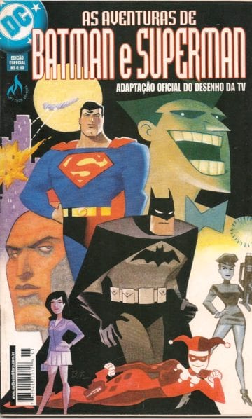 As Aventuras de Batman e Superman - Adaptação Oficial do Desenho da TV