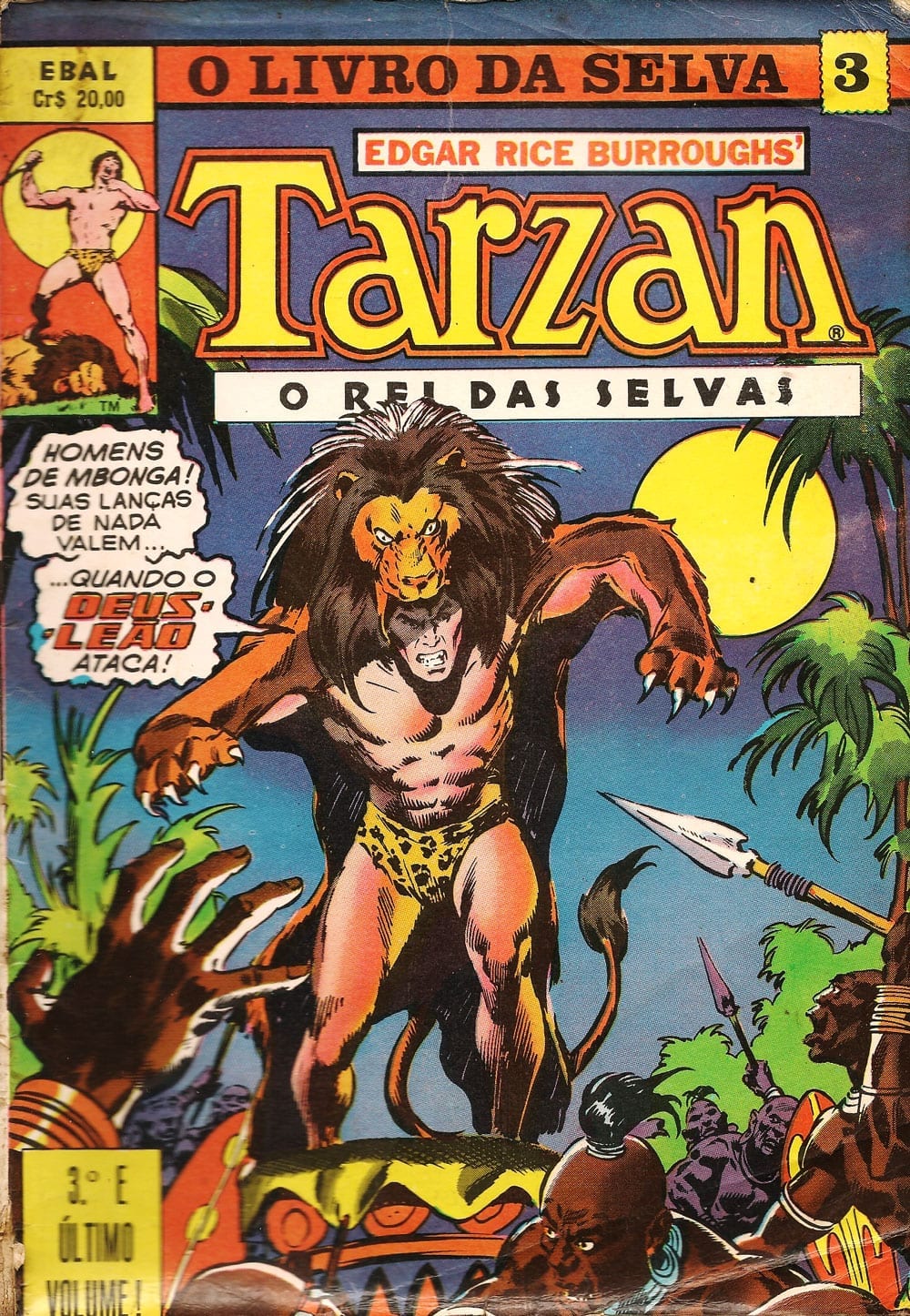 Tarzan o livro da selva 3 excelsior comic shop