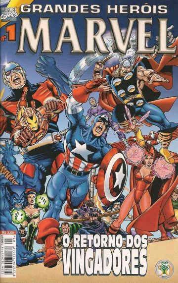 Grandes Heróis Marvel - 2ª Série 1 - O Retorno dos Vingadores
