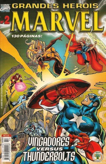 Grandes Heróis Marvel - 2ª Série 2 - Vingadores versus Thunderbolts
