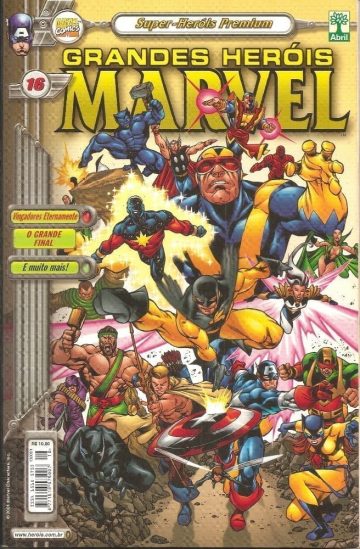 Grandes Heróis Marvel - 3ª Série (Super-Heróis Premium) 16