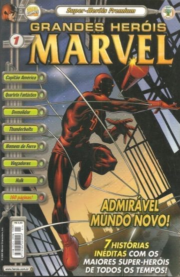 Grandes Heróis Marvel - 3ª Série (Super-Heróis Premium) 1