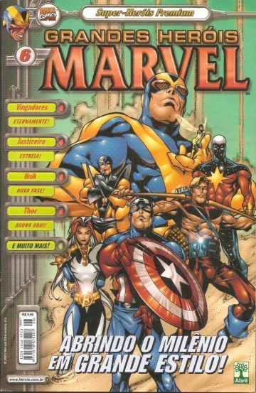 Grandes Heróis Marvel - 3ª Série (Super-Heróis Premium) 6