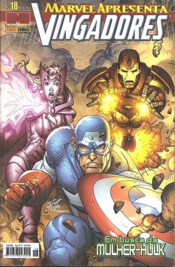 Marvel Apresenta 18 - Vingadores em Busca da Mulher-Hulk