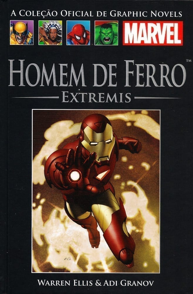 <span>A Coleção Oficial de Graphic Novels Marvel (Salvat) – Homem de Ferro – Extremis 43</span>