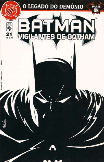 Batman Vigilantes de Gotham 21 - (com caixa)