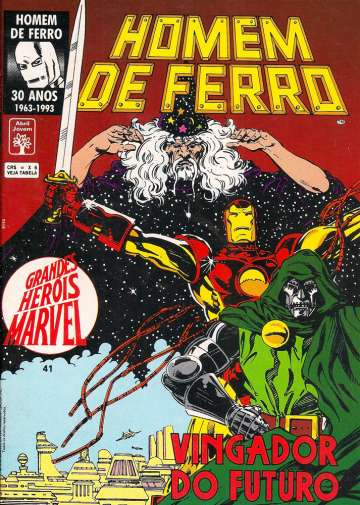 Grandes Heróis Marvel - 1ª Série 41 - Homem de Ferro - Vingador do Futuro