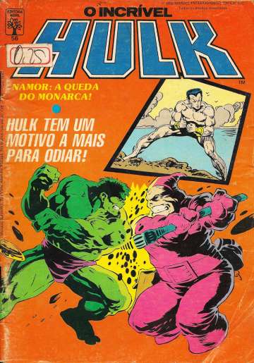 O Incrível Hulk Abril 56