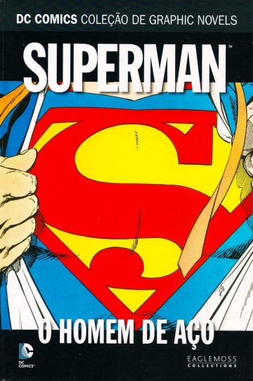 DC Comics - Coleção de Graphic Novels (Eaglemoss) 8 - Superman - O Homem de Aço