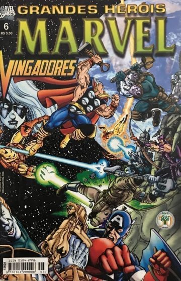Grandes Heróis Marvel - 2ª Série - Vingadores 6