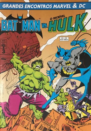 Grandes Encontros Marvel & DC - Batman vs O Incrível Hulk 3