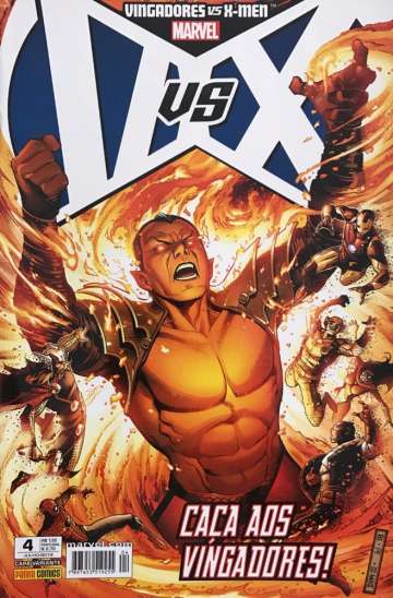 Vingadores vs X-Men - (Capa Variante) 4
