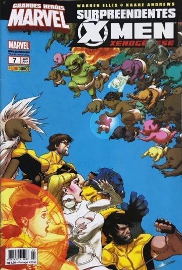 Grandes Heróis Marvel (Panini) - Os Surpreendentes X-Men 7