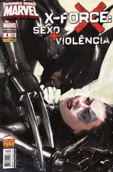 Grandes Heróis Marvel (Panini) - X-Force: Sexo + Violência 4