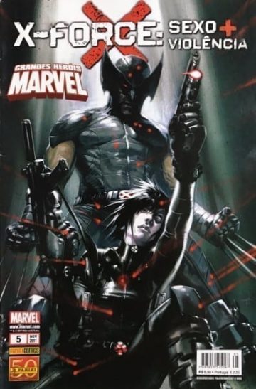 Grandes Heróis Marvel (Panini) - X-Force: Sexo + Violência 5